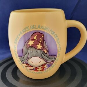 NWOT Disney Parks Eeyore Mug A Nice Relaxing Cup Of Tea Winnie The Pooh Barrel